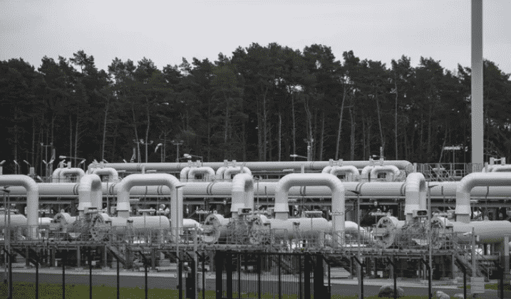 Point de sortie du gazoduc Nord Stream 2 en Allemagne - Source : Le Figaro