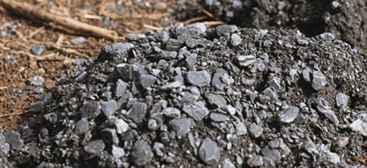 Minerai d'uranium extrait à Lodève