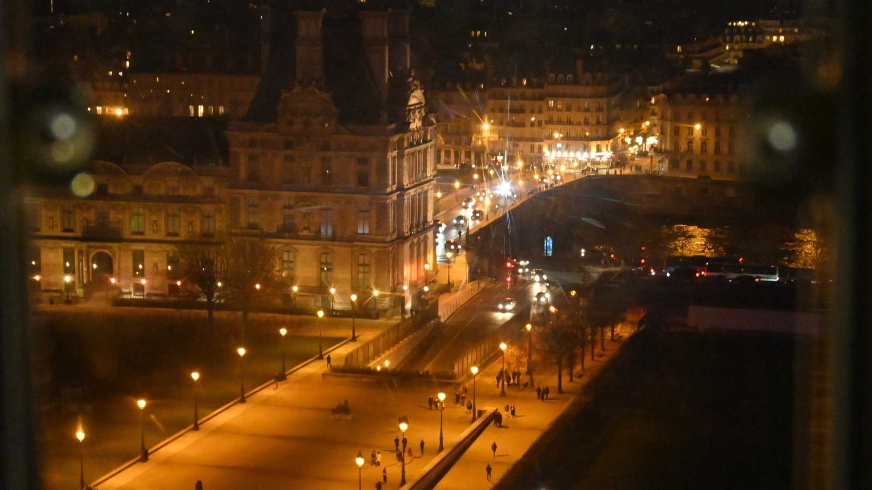 éclairage ville de nuit 