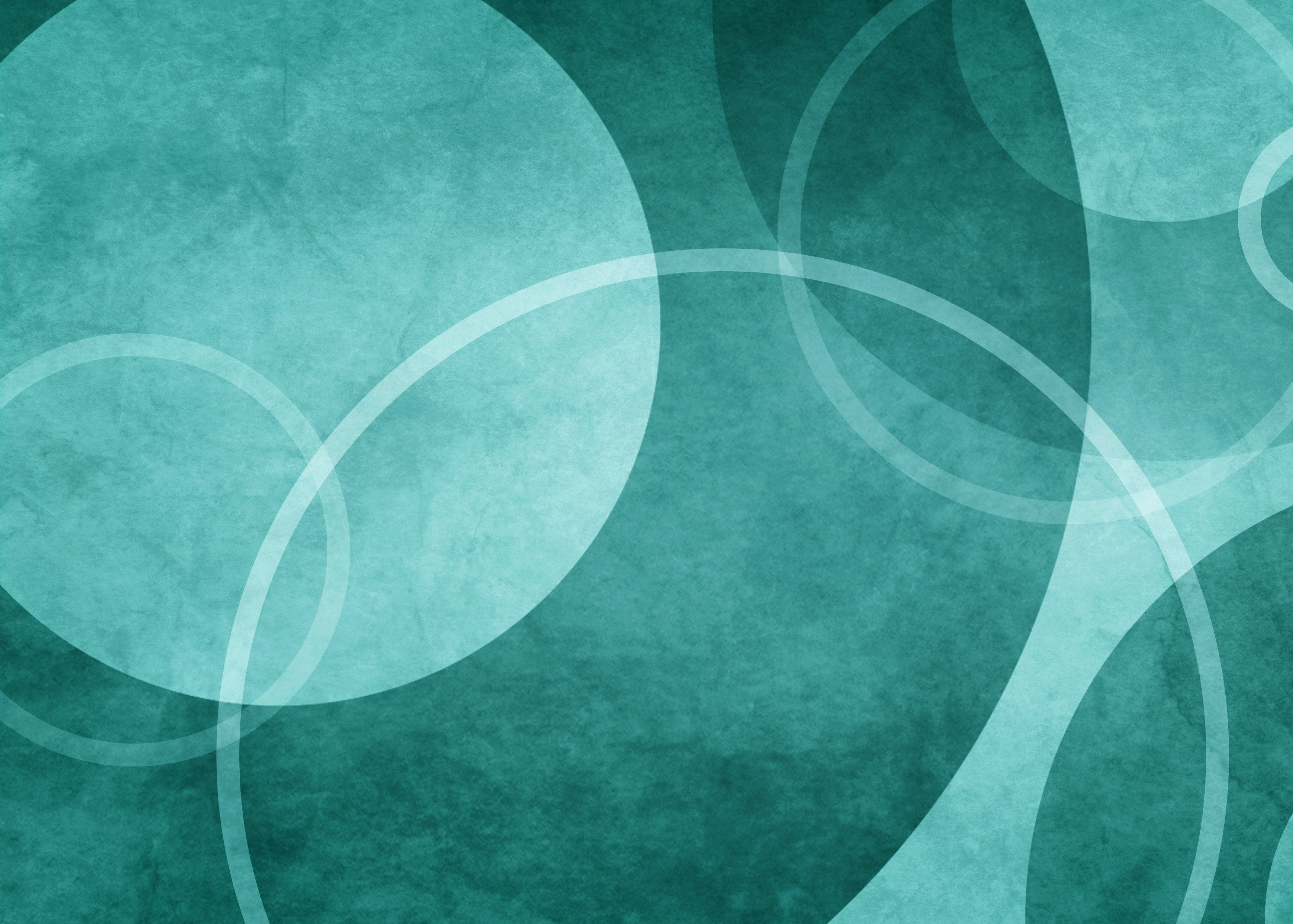 A  teal circle background