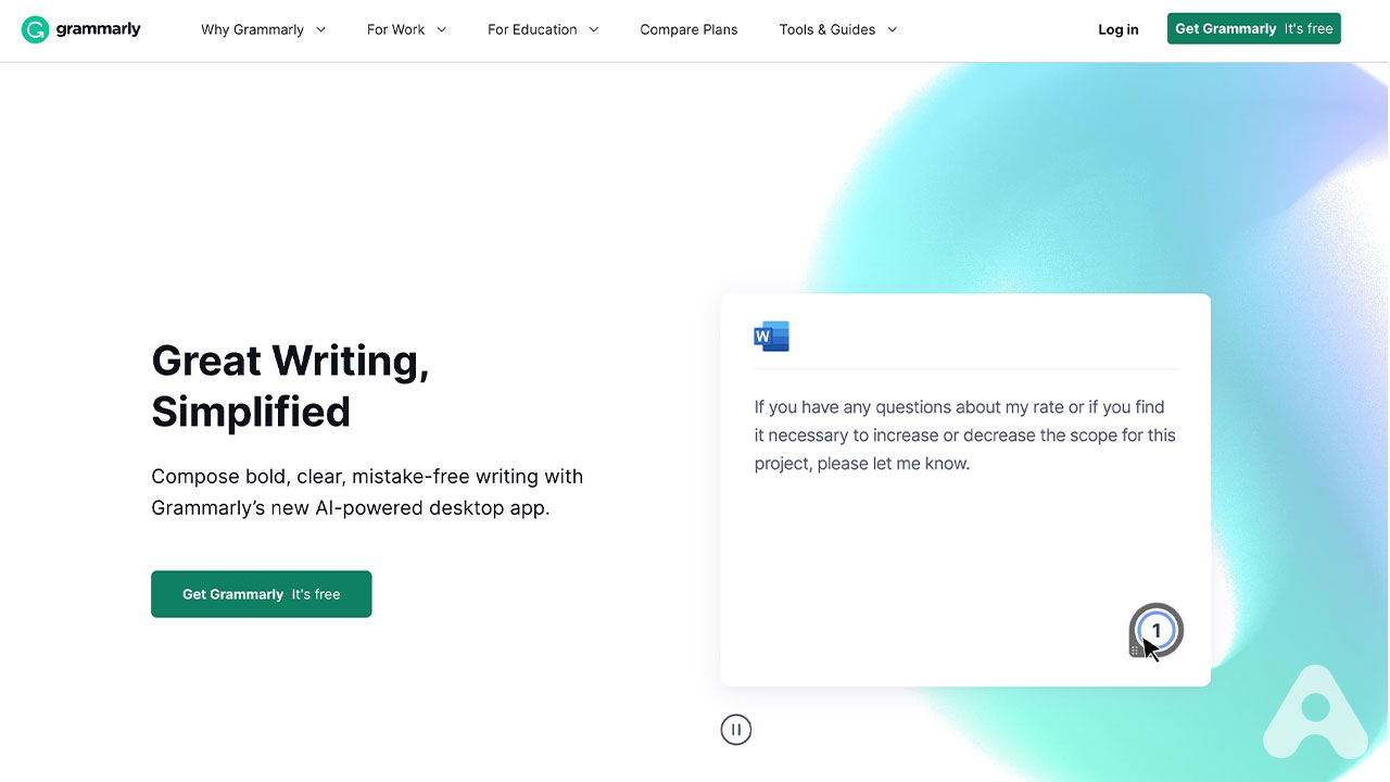 Grammarly - Inteligencia Artificial