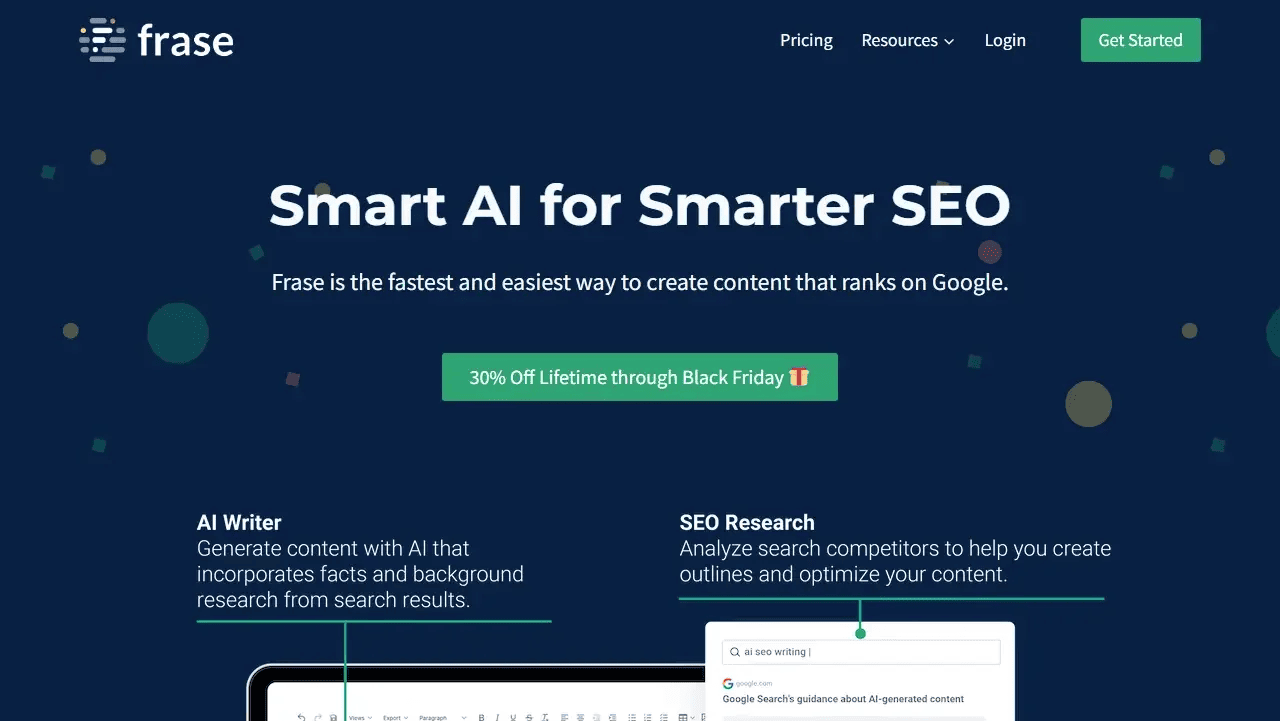 Frase.io - AI For Creators Directory
