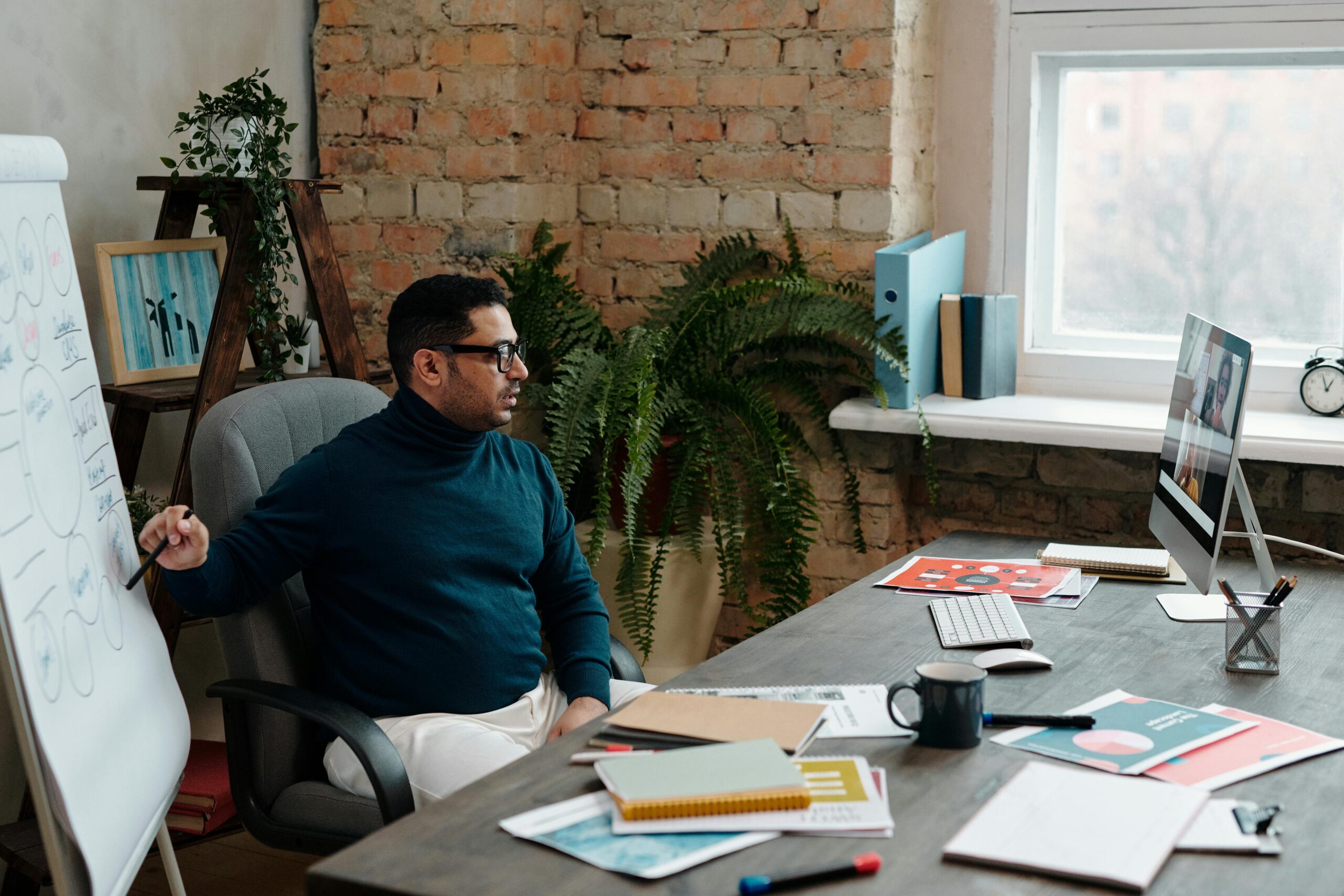 Marketing professional planning strategies, a service provided by outsource employment agencies.