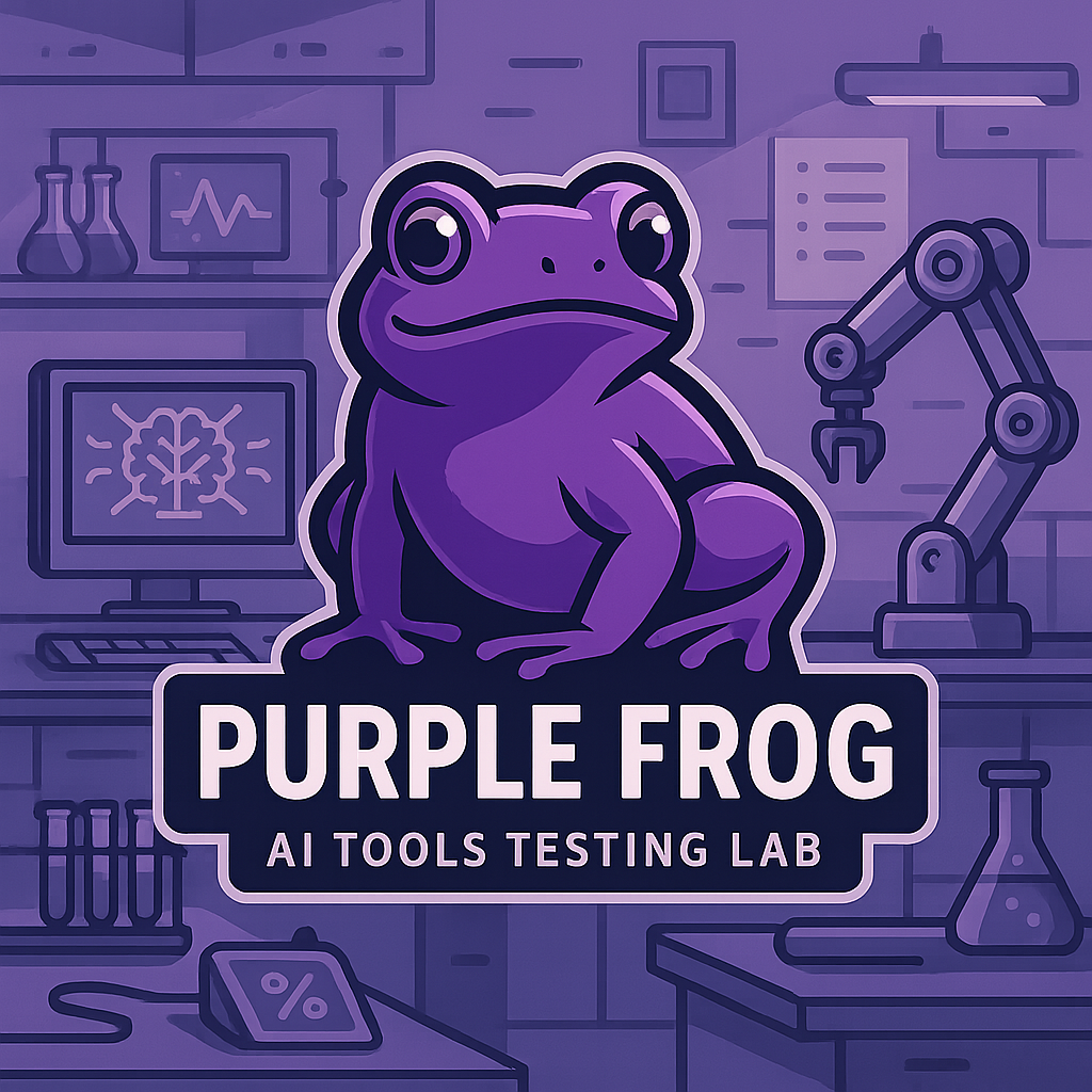 Purple Frog's AI testing laboratory exploring the latest tools for SMB success