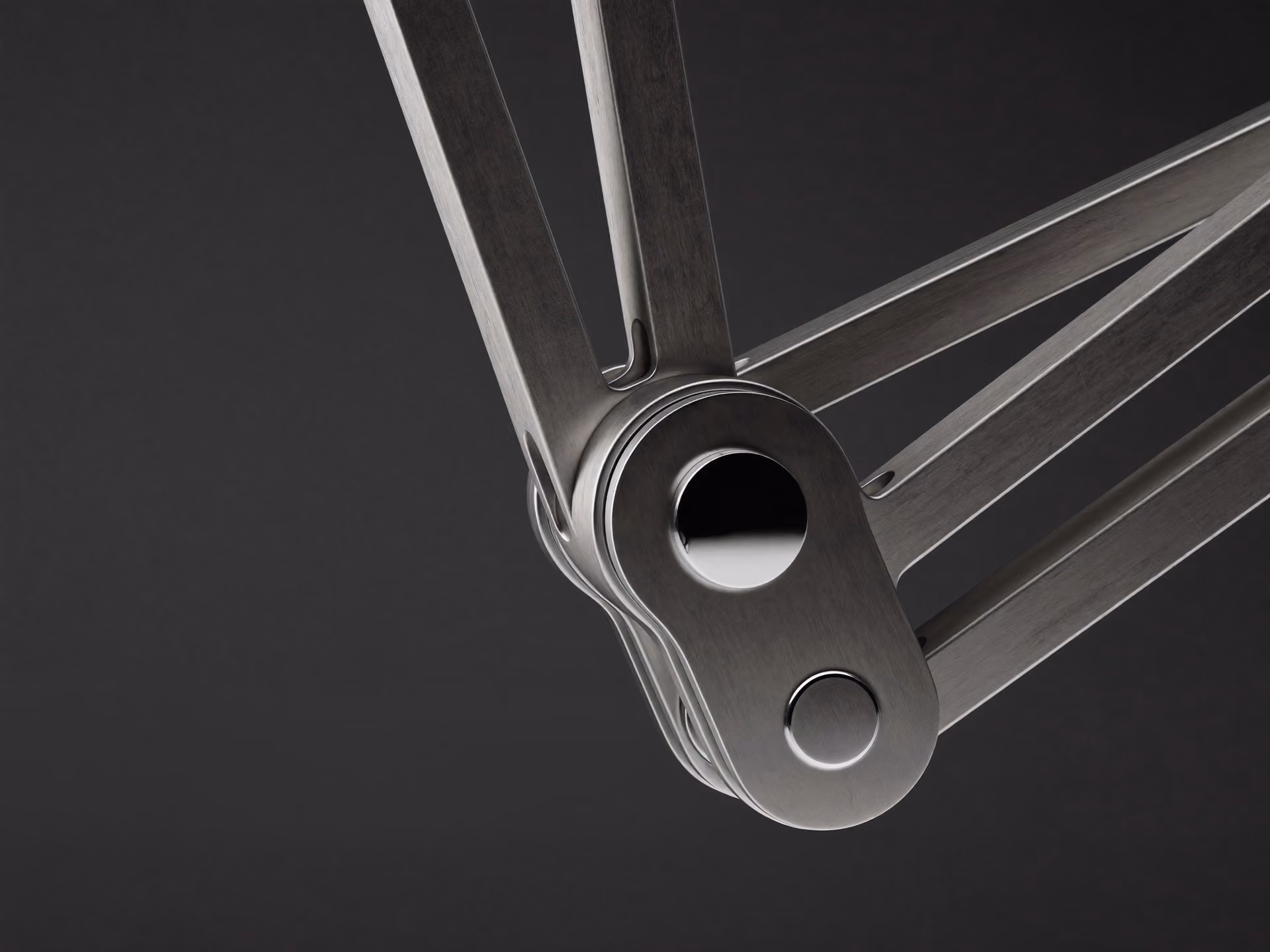 Precision machined aluminum articulating joint