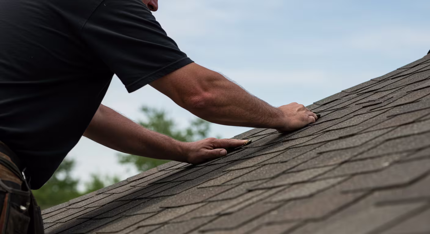 Roof Repair close-up