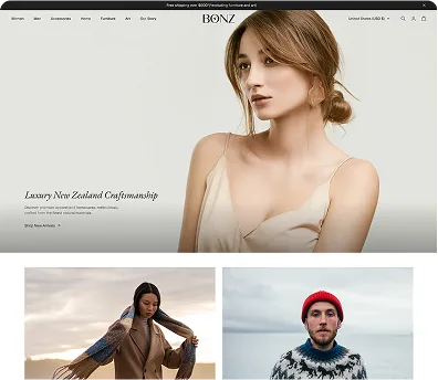 Nordik Shopify store