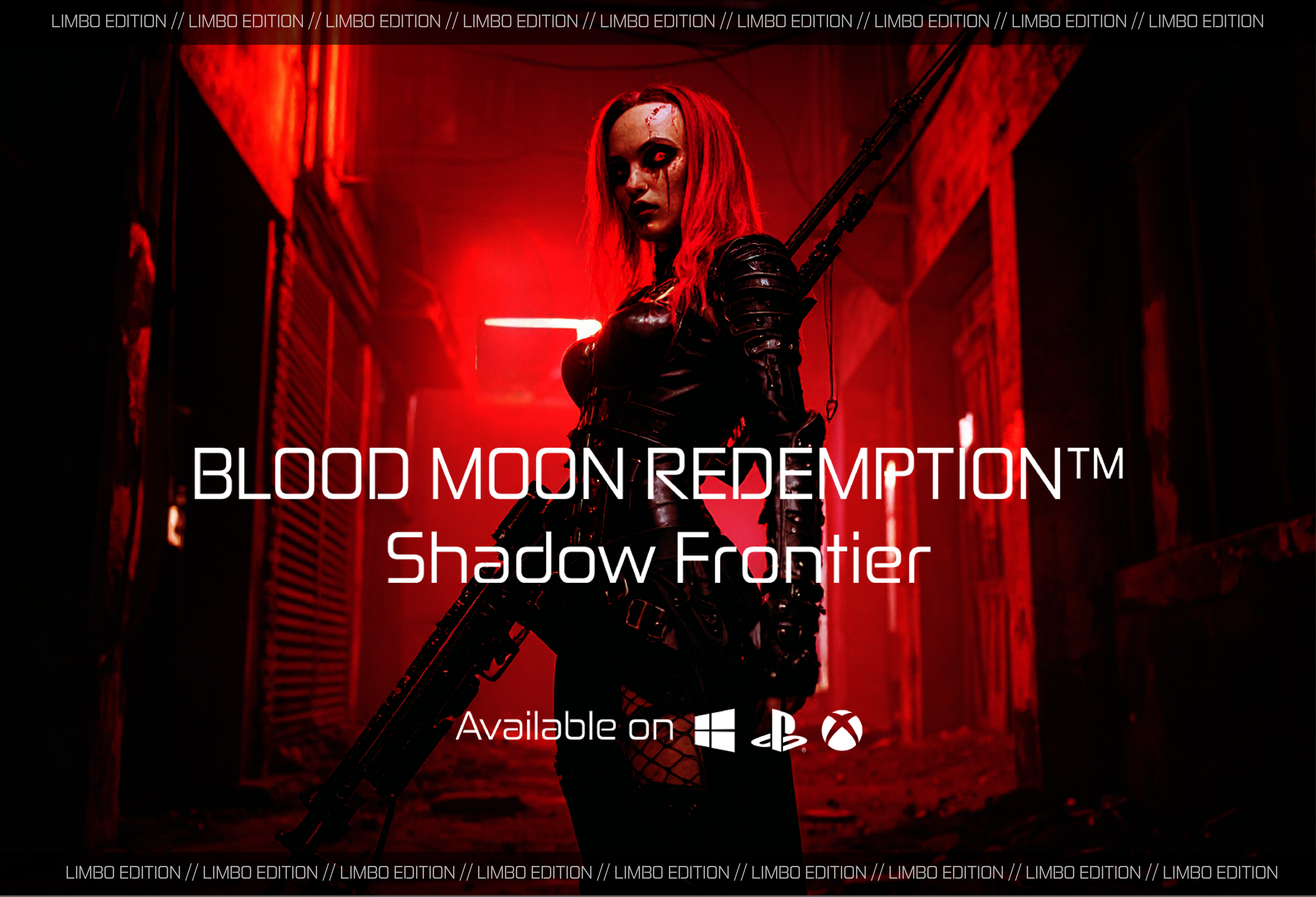 Beta version of Blood Moon Redemption spinoff, showing a fighter centered on the canvas.
