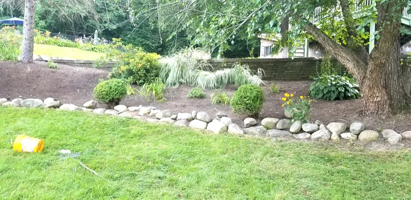 Backyard oasis completed by Diamond Landscape & Design.
