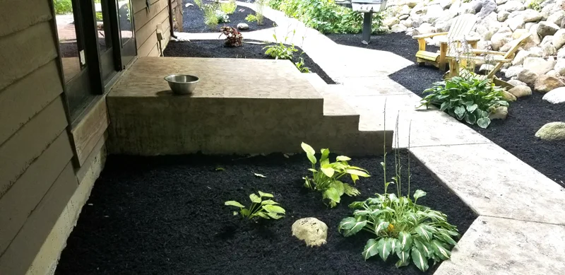 Backyard oasis completed by Diamond Landscape & Design.