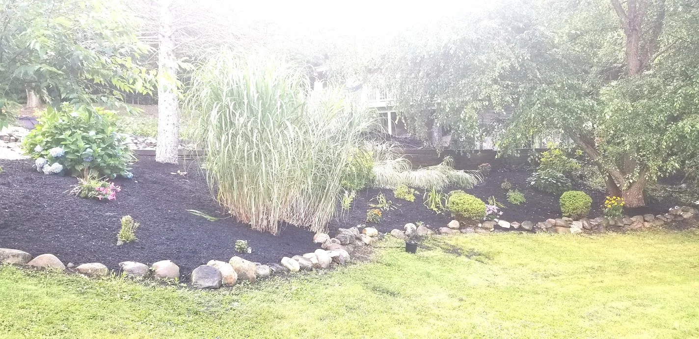 Backyard oasis completed by Diamond Landscape & Design.