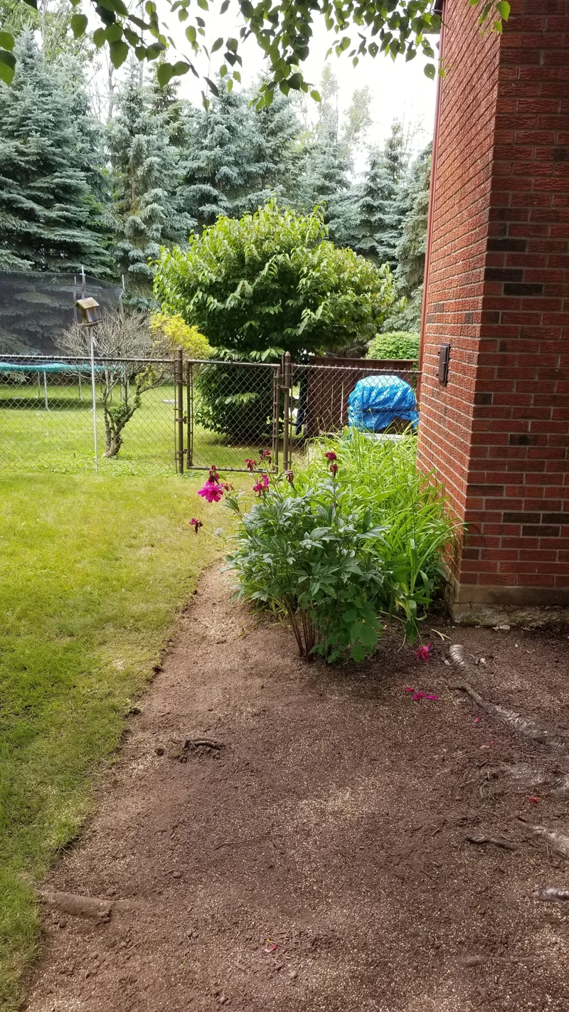 Garden oasis project completed by Diamond Landscape & Design.