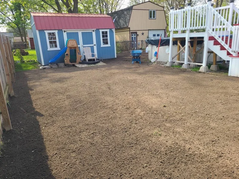 Sod installation project completed by Diamond Landscape & Design.