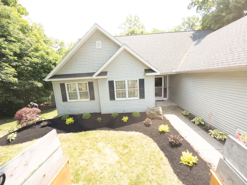Landscaping project completed by Diamond Landscape & Design.