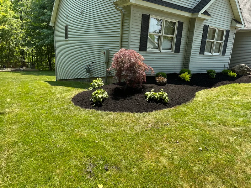 Landscaping project completed by Diamond Landscape & Design.