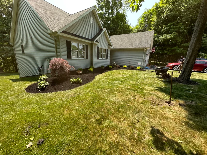 Landscaping project completed by Diamond Landscape & Design.