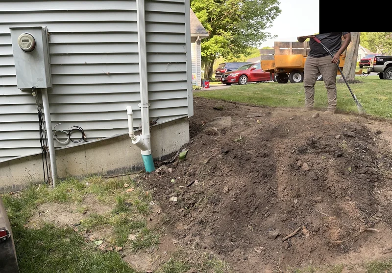 Landscaping project completed by Diamond Landscape & Design.