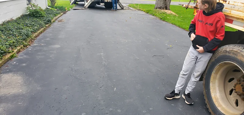 Tree removal completed by Diamond Landscape & Design.