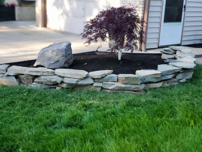 Landscaping project completed by Diamond Landscape & Design, serving neighborhoods across Niagara County and WNY.