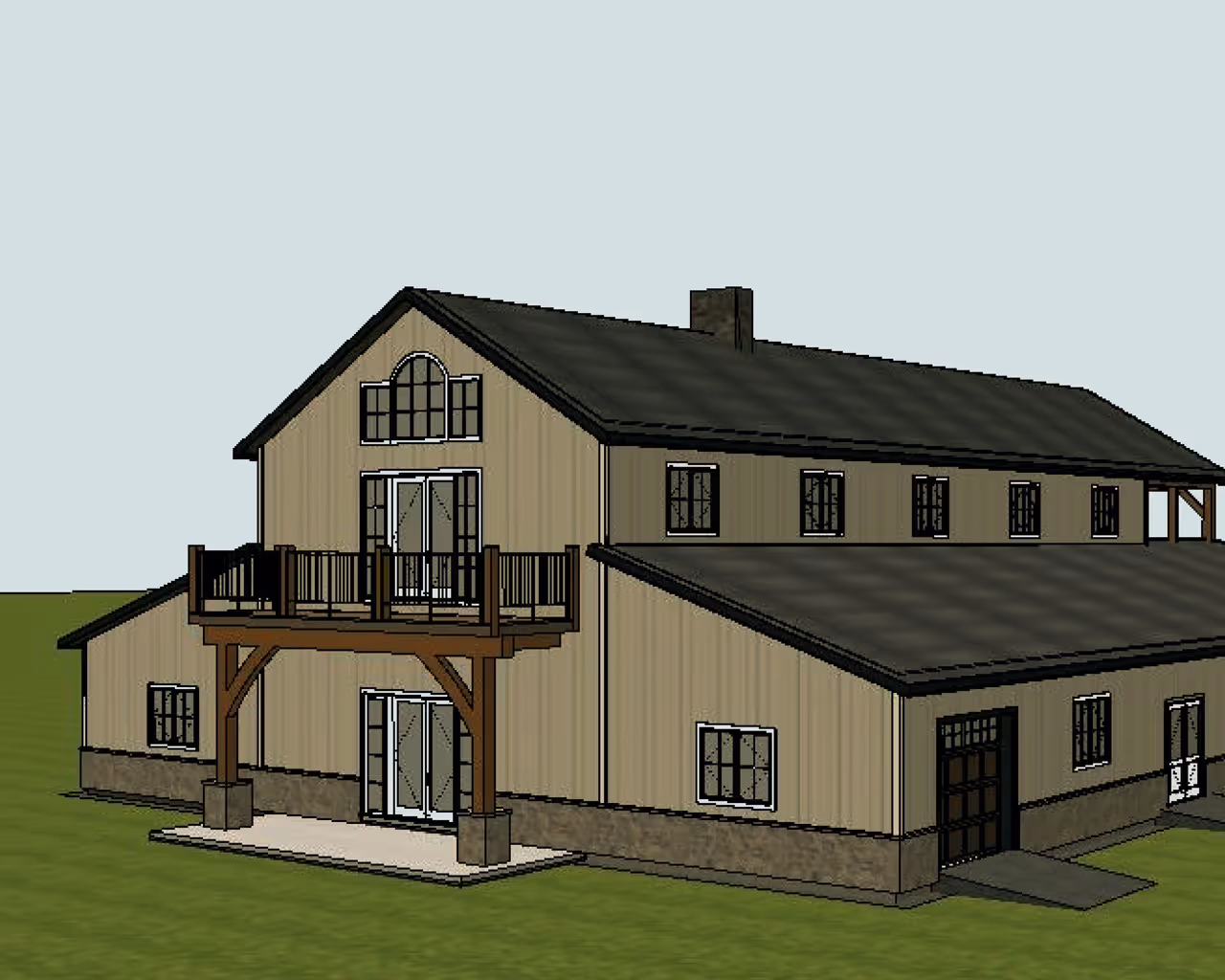 Blueprints of Cottontop Farm.