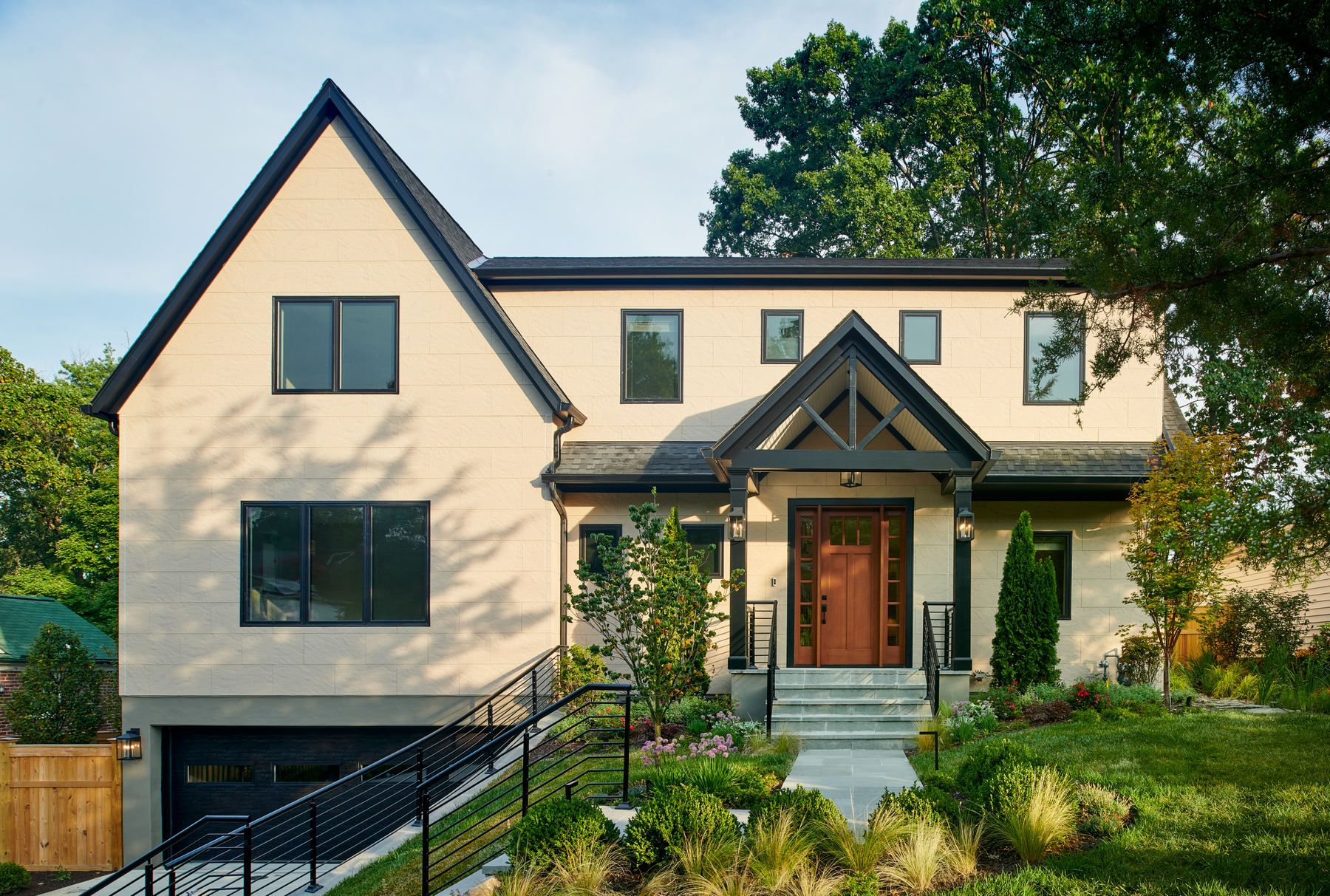 Chevy Chase whole home renovation featuring elegant living space and custom details