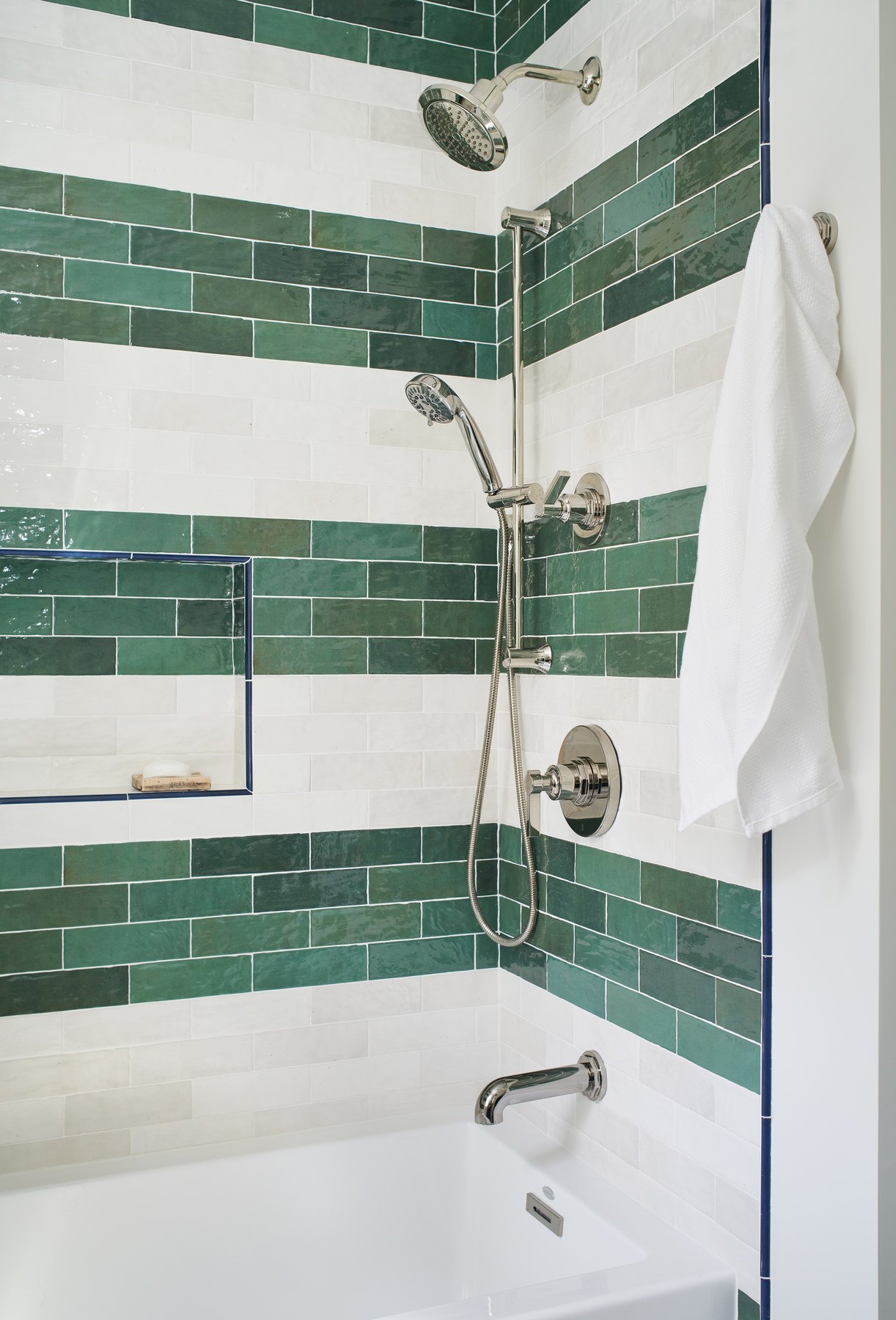 Crestwood bathroom featuring elegant marble surfaces and premium fixtures