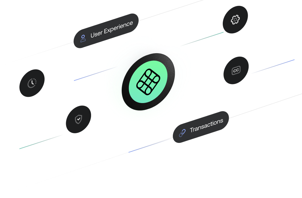 Frame layout template with clean design structure for web interface components
