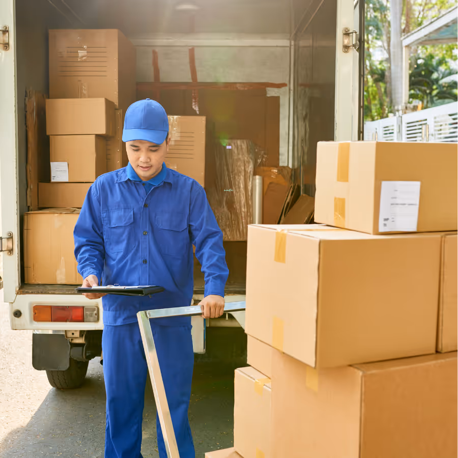 image of website on a mobile device