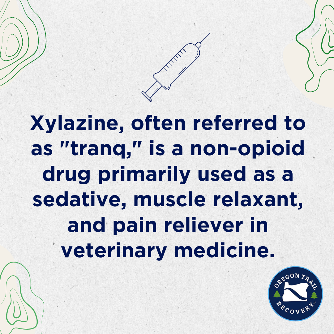 Xylazine and fentanyl