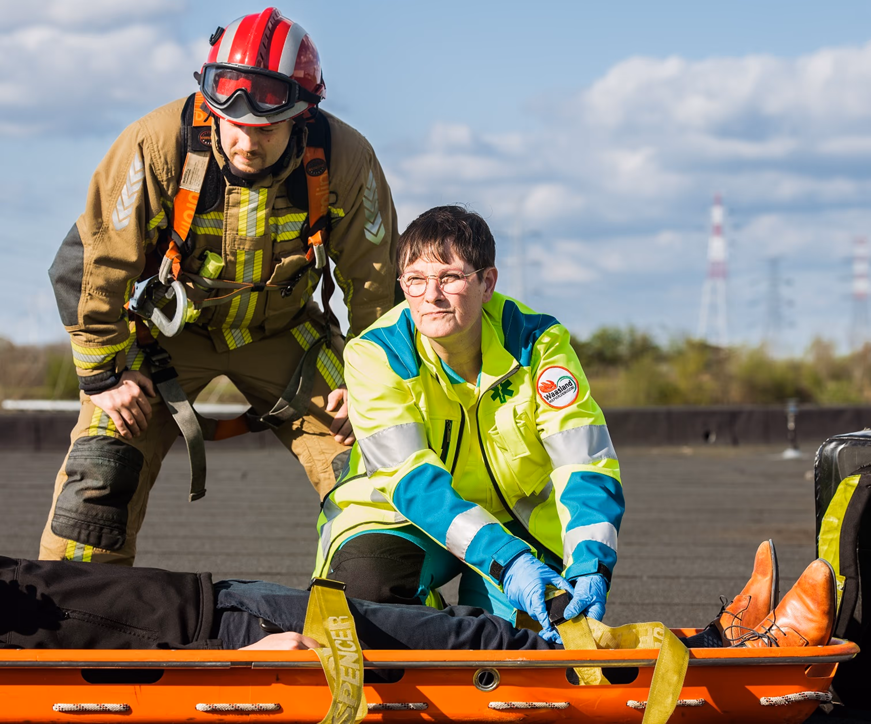  Brandweerman bij Hulpverleningszone Waasland