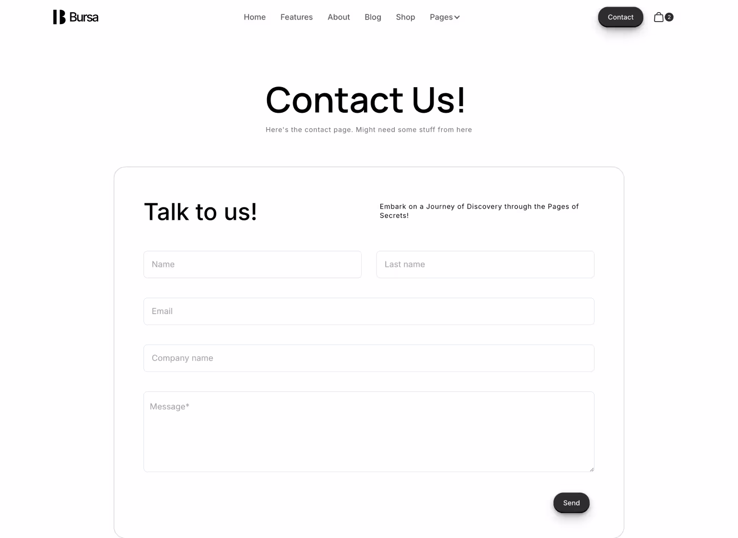 Saas Webflow Template - Bursa - Designed by Azwedo.com and Wedoflow.com