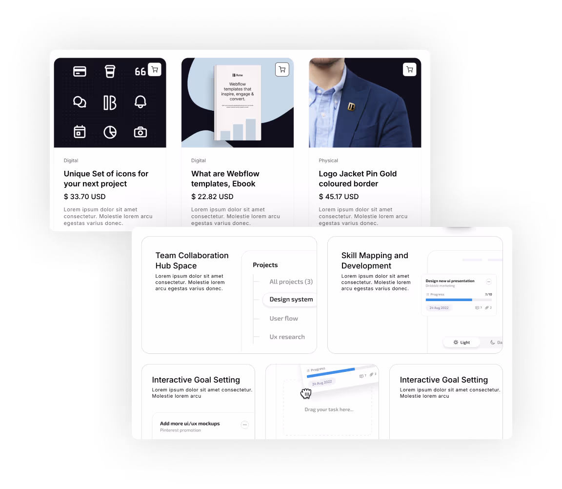 Saas Webflow Template - Bursa - Designed by Azwedo.com and Wedoflow.com