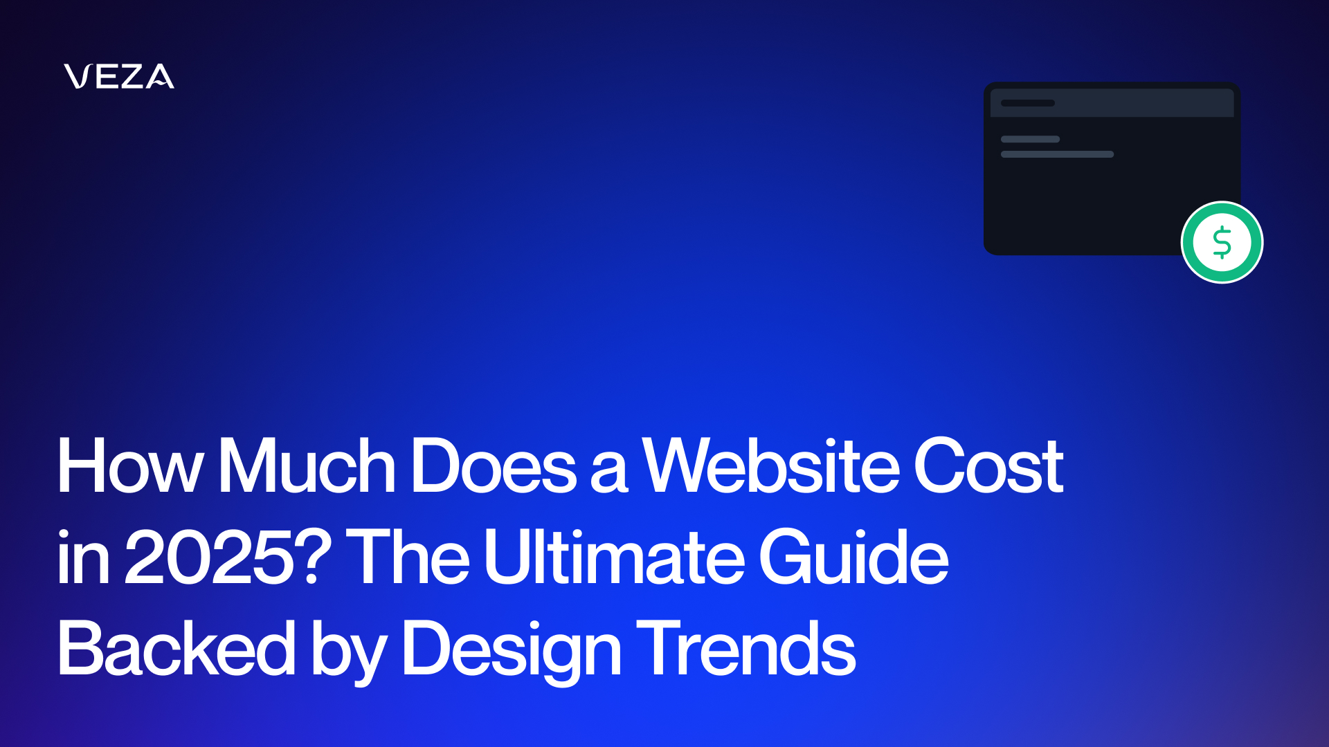 How Much Does a Website Cost in 2026? The Ultimate Guide Backed by Design Trends