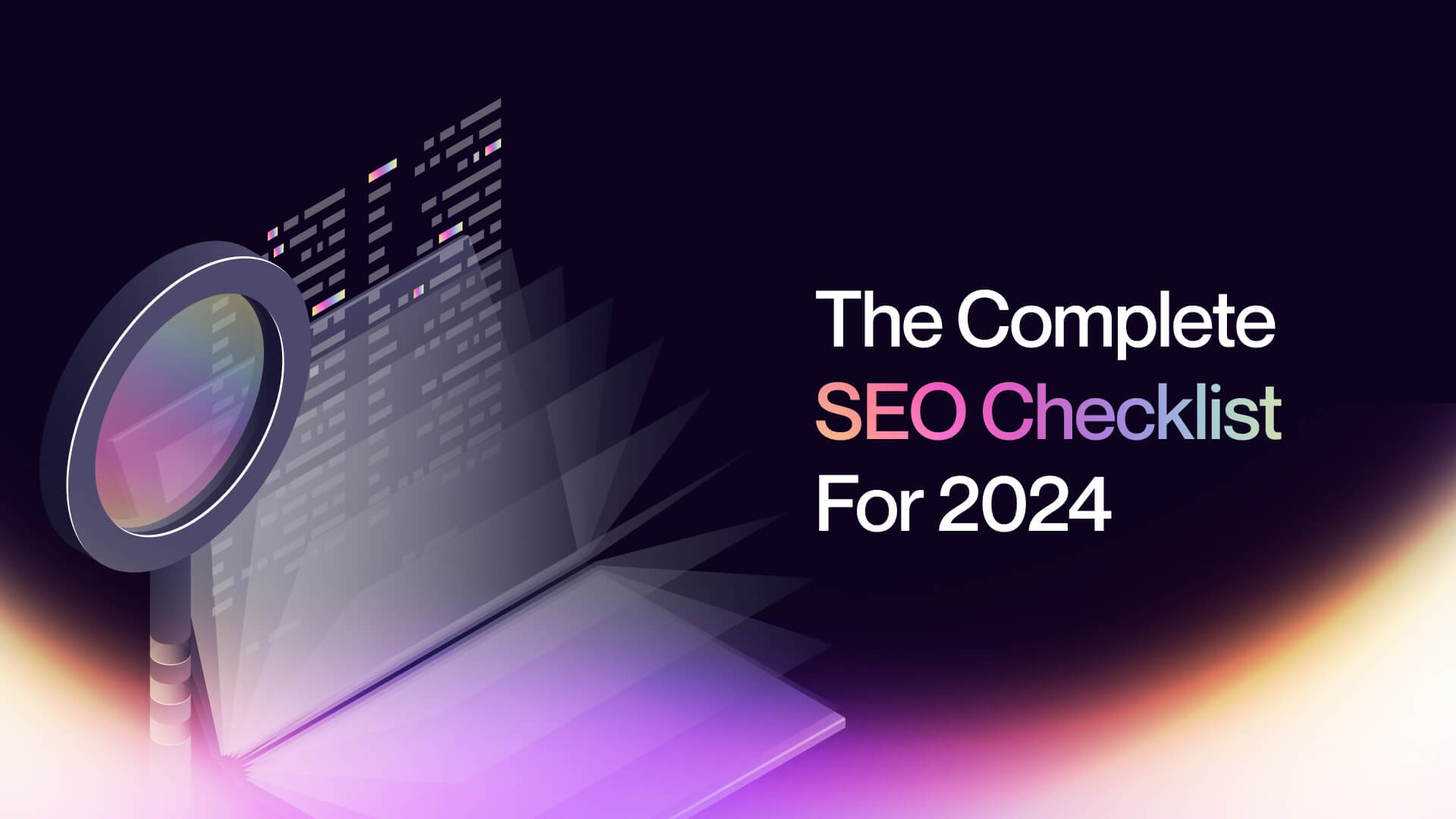 [Updated 2024] The Complete Checklist for SEO