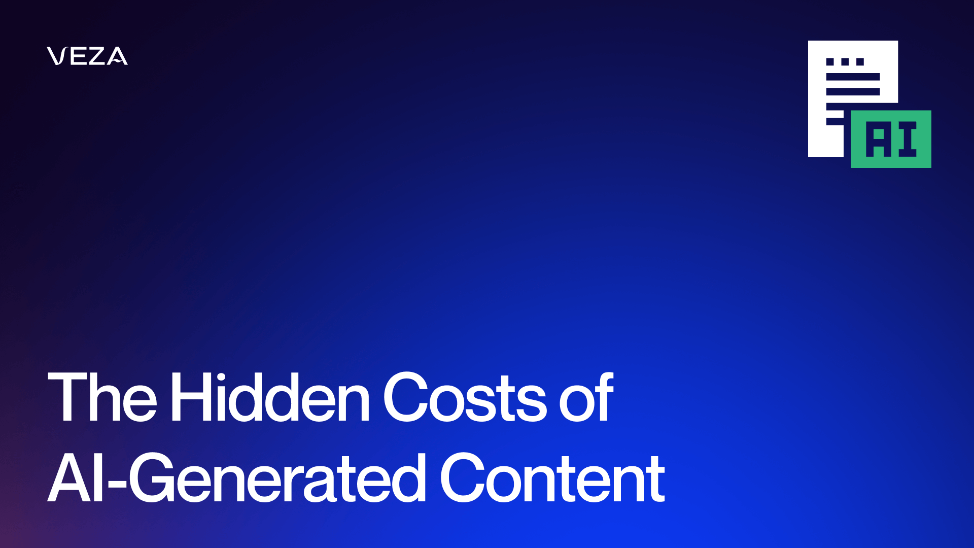 The Hidden Costs of AI-Generated Content