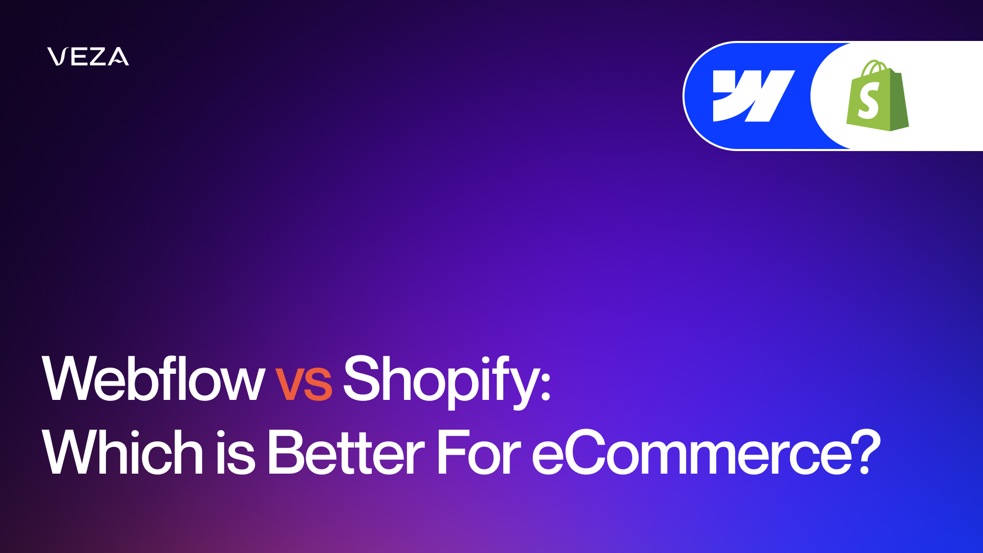 Webflow vs Shopify: Which is Better For eCommerce?