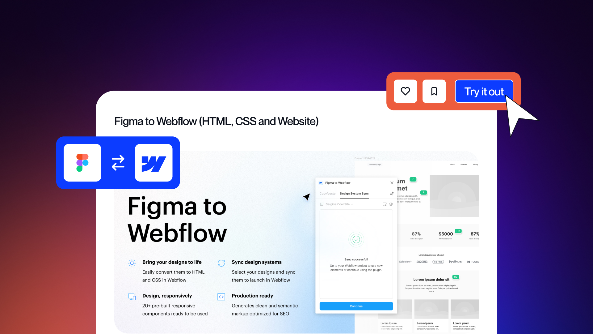 Figma to Webflow Plugin