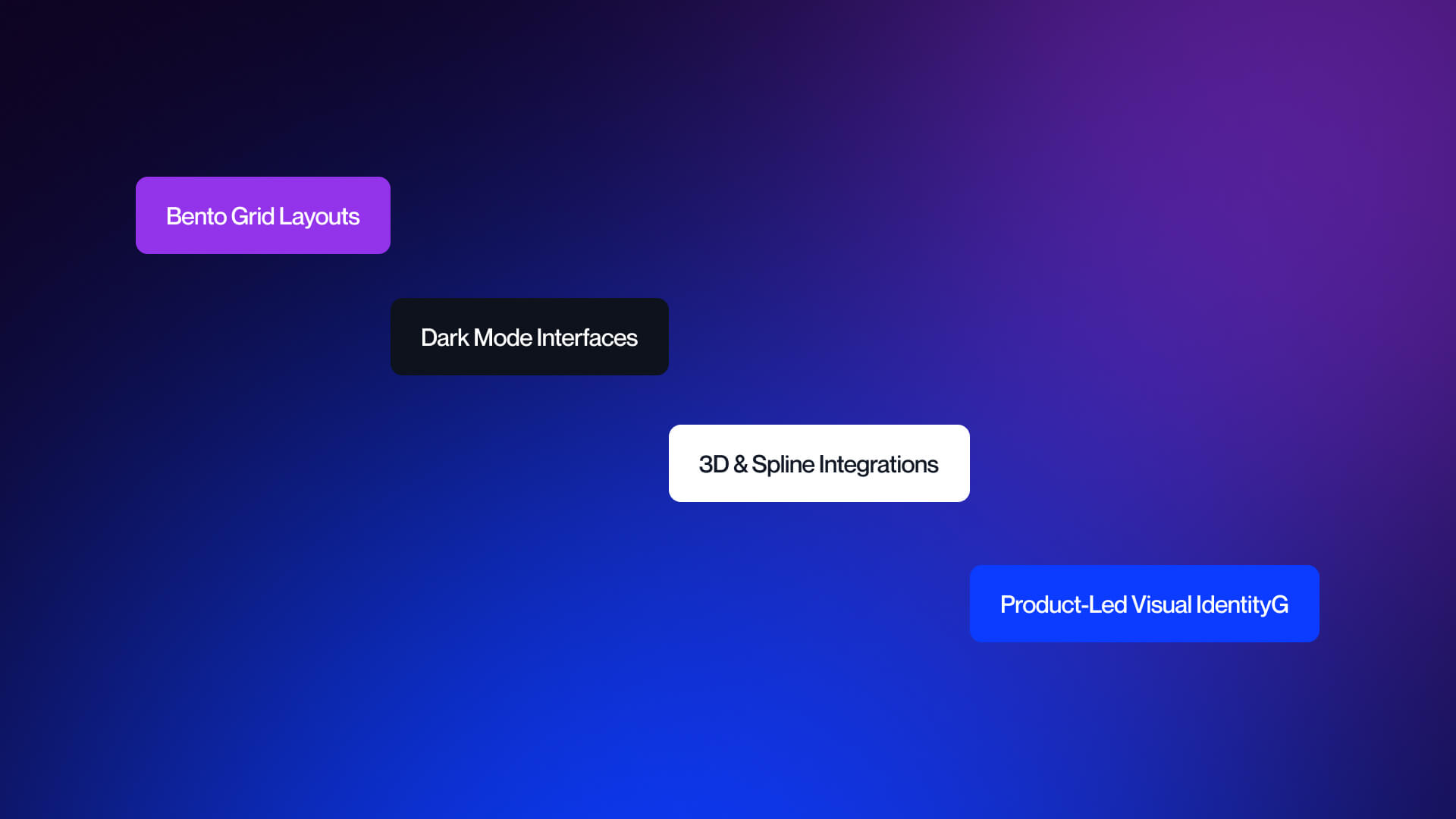 Simple graphic naming top B2B SaaS design trends.