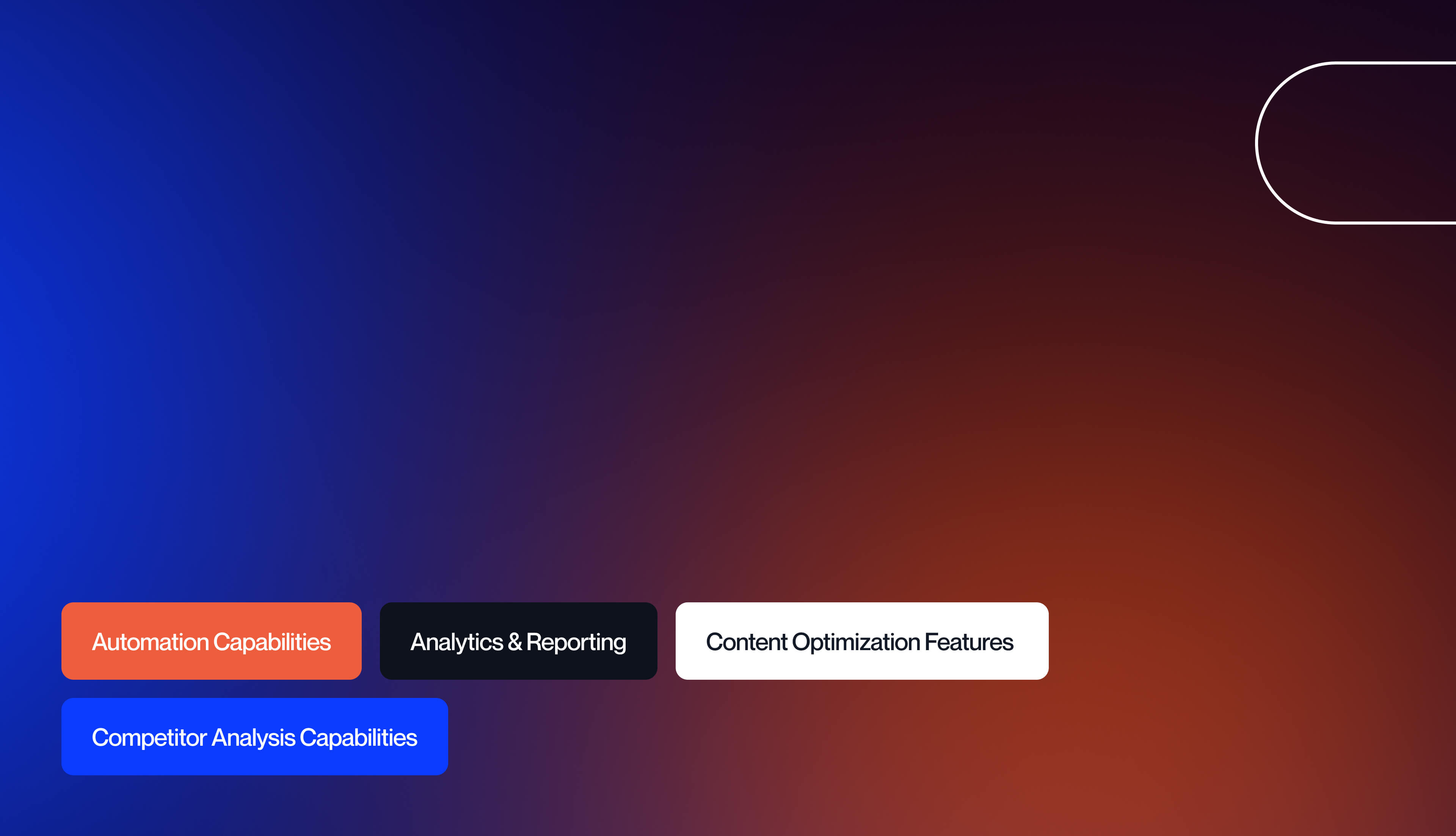 Simple graphic showing key criteria for choosing AI SEO tools.