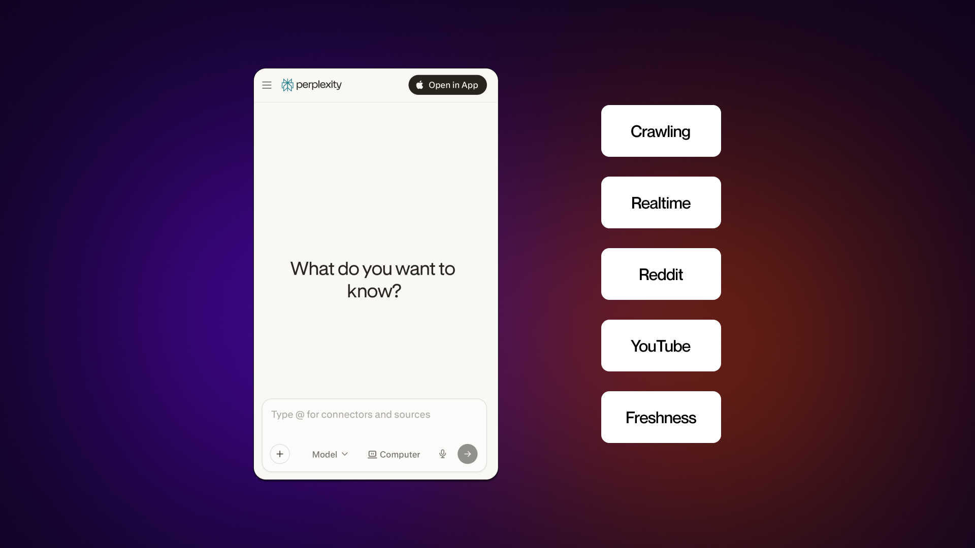  Perplexity optimization tactics such as PerplexityBot crawling, real-time web retrieval, Reddit citations, YouTube transcripts, and fresh content.