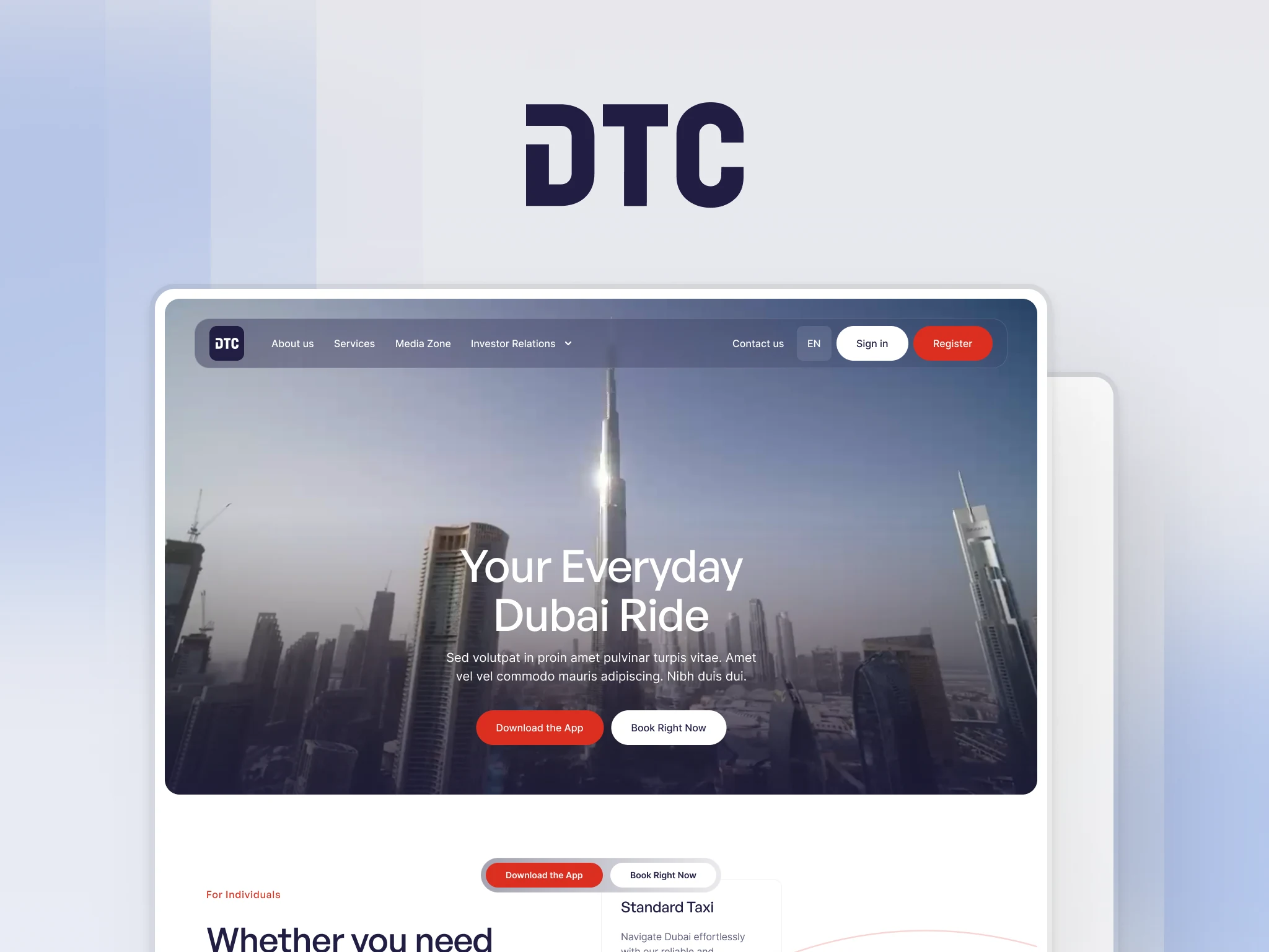 DubaiTaxi case study thumbnail