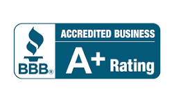 Logo of BBB A+ Rating Accredited Business
