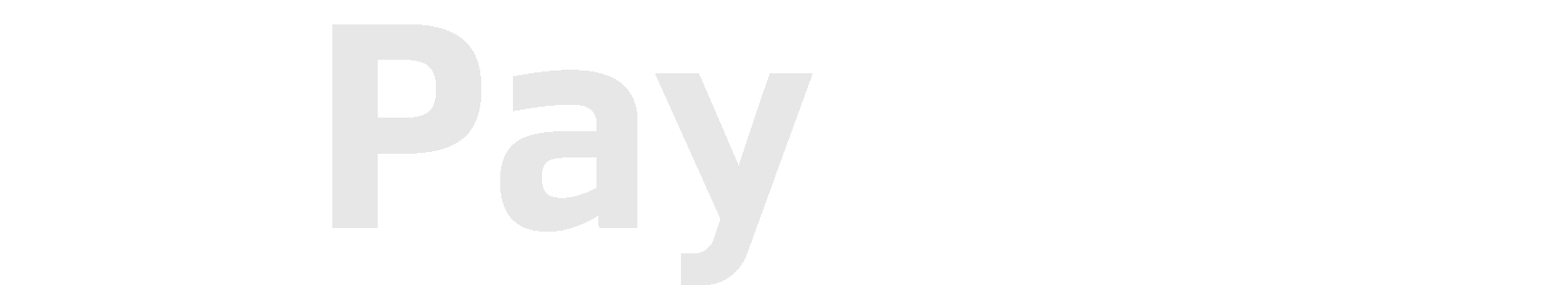Payfacto's logo in white