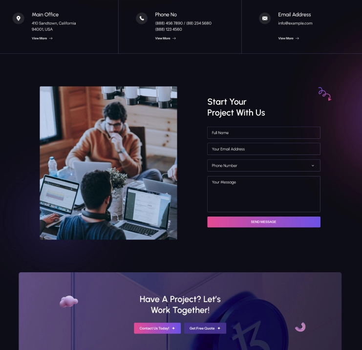 contact three