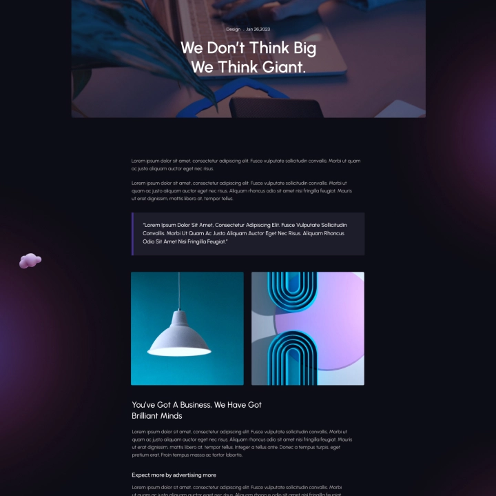 blog details