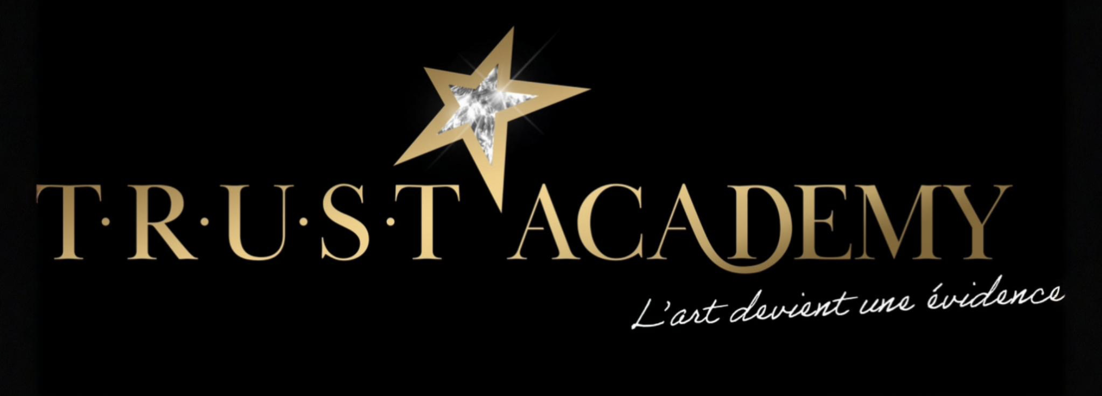 Bannière identité visuel TRUST Academy faites par vrai pote 