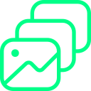 création de contenue icon