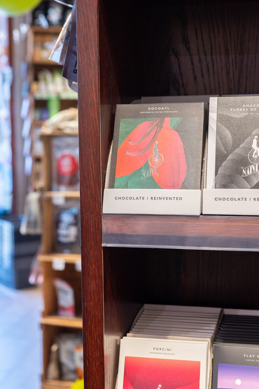 Småskala sjokoladeplater fra Chocolate Naive