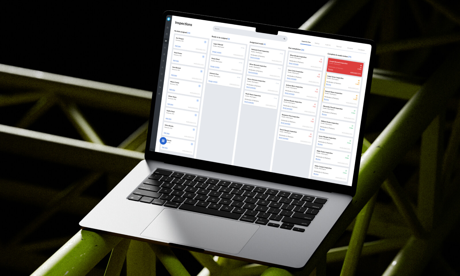 GigaLegal veebidisain ja Webflow veebiarendus
