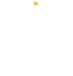 A circle with the words best work scroll down on it.